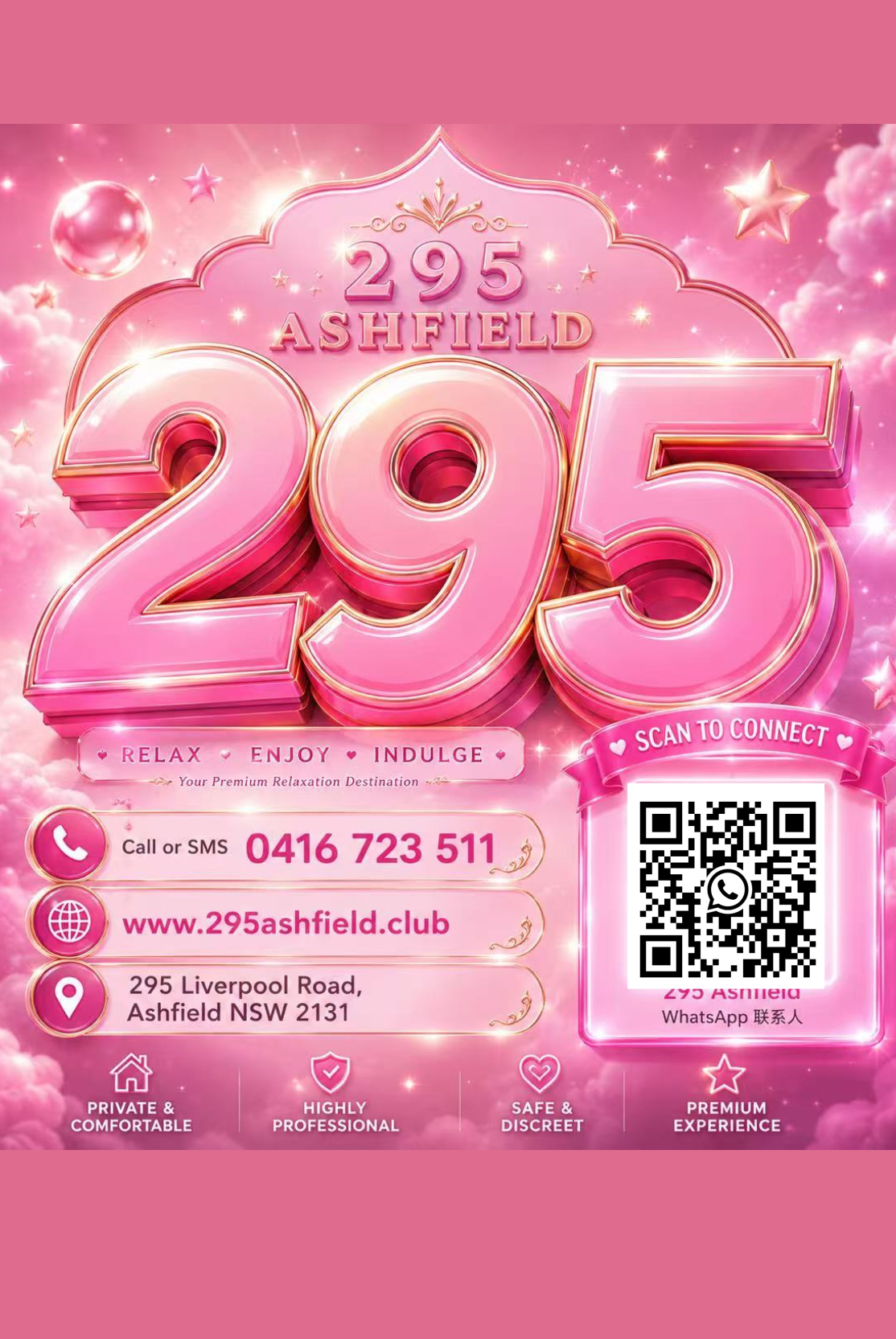 295 Ashfield Telegram VIP contact guide